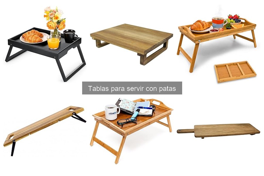 Ventajas de las Tablas para Servir con Patas en la Presentación