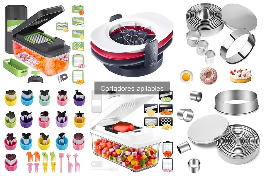 Ventajas de los cortadores apilables en la cocina