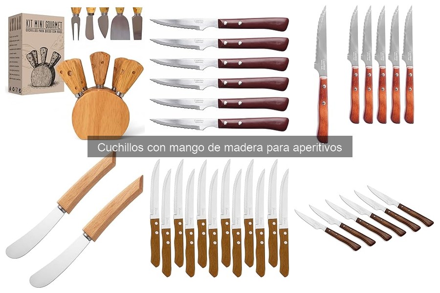 Ventajas de los Cuchillos de Madera para Aperitivos