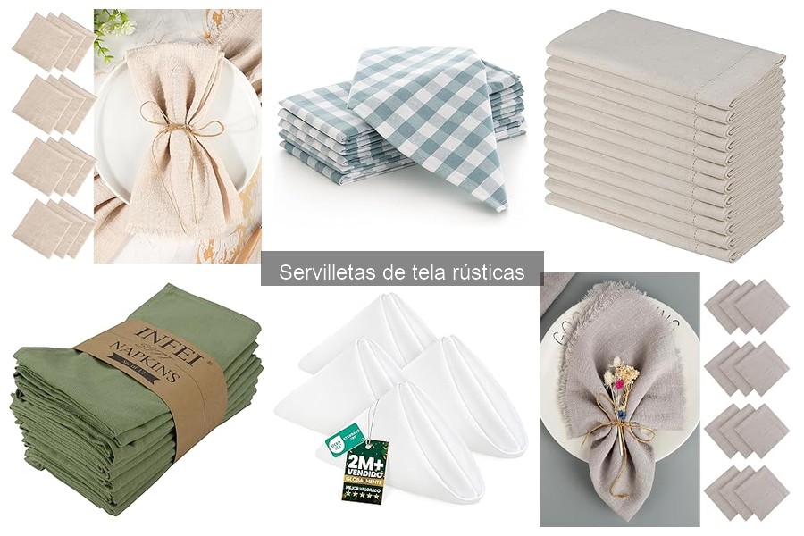 Ventajas de Servilletas de Tela Rústicas para Eventos