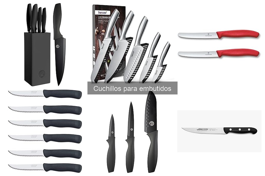 Ventajas de usar cuchillos específicos para embutidos