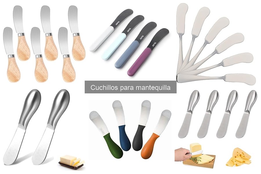 Ventajas de usar cuchillos para mantequilla en la cocina