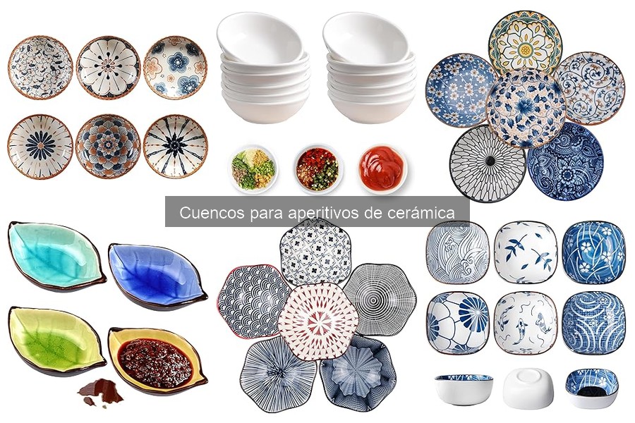 Ventajas de usar cuencos de cerámica para aperitivos