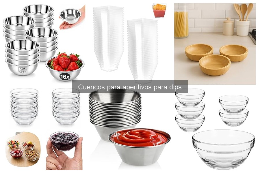 Ventajas de usar cuencos específicos para dips