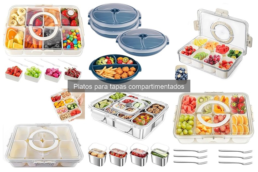 Ventajas de Usar Platos Compartimentados para Tapas