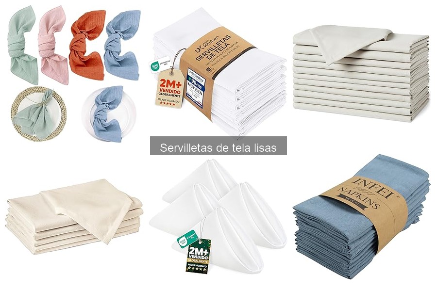 Ventajas de usar servilletas de tela lisas para tus eventos