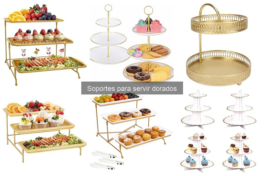 Ventajas de Usar Soportes para Servir Dorados en Aperitivos