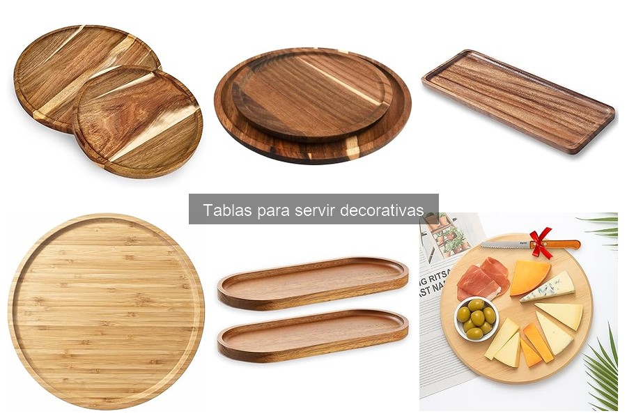 Ventajas de Usar Tablas Decorativas para Servir Aperitivos