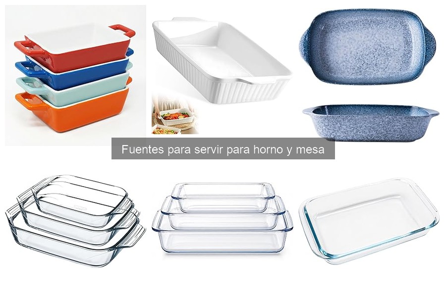 Ventajas y desventajas: cerámica vs vidrio en fuentes
