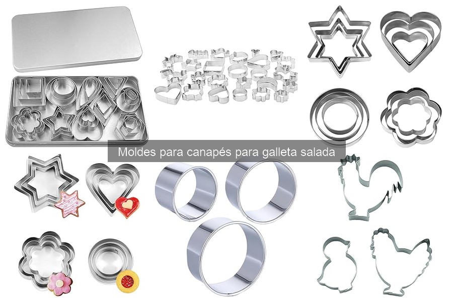Ventajas y desventajas de moldes desechables para canapés
